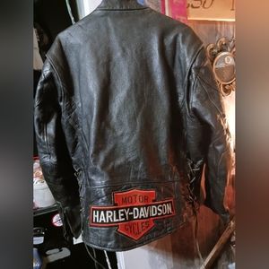 Leather Harley Davidson Jacket